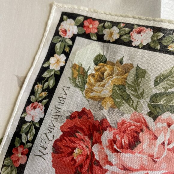 Yves Saint Laurent Floral Cotton Scarf – NWT - Picture 9 of 9